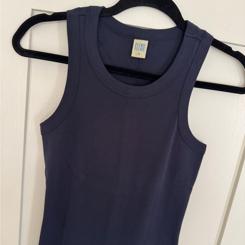 NWOT Navy Flore Flore racerback Tank